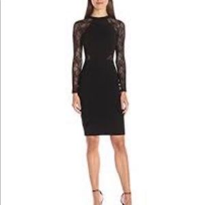 French Connection black lace dress